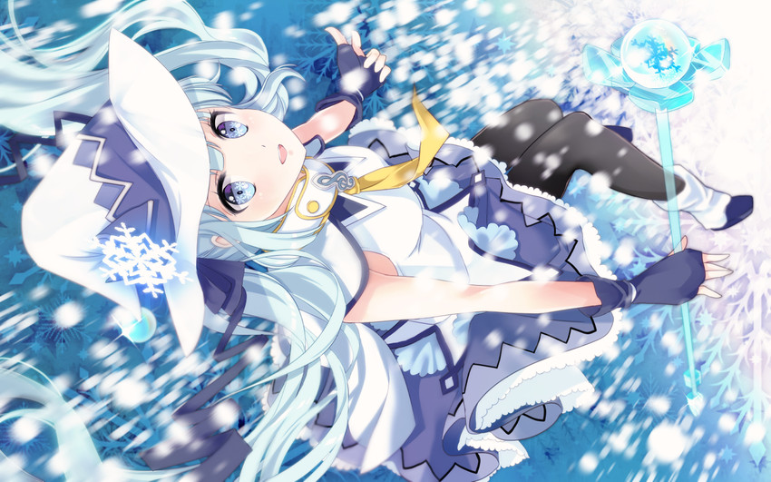hatsune miku and yuki miku (vocaloid and 1 more) drawn by izumil