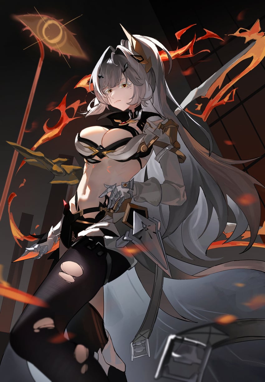erdos helia (honkai and 1 more) drawn by yuan_zhen