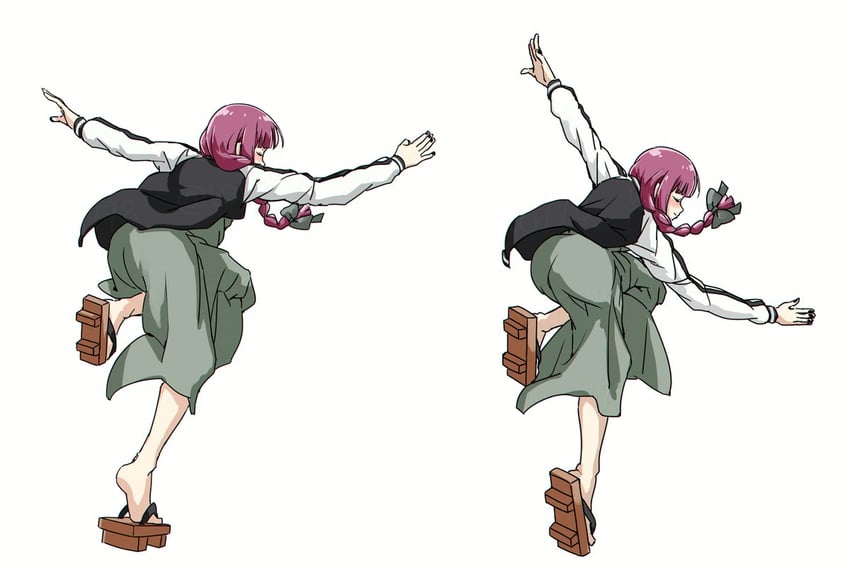 hiroi kikuri and kanzuki karin (street fighter and 1 more) drawn by torako_(toramaru)