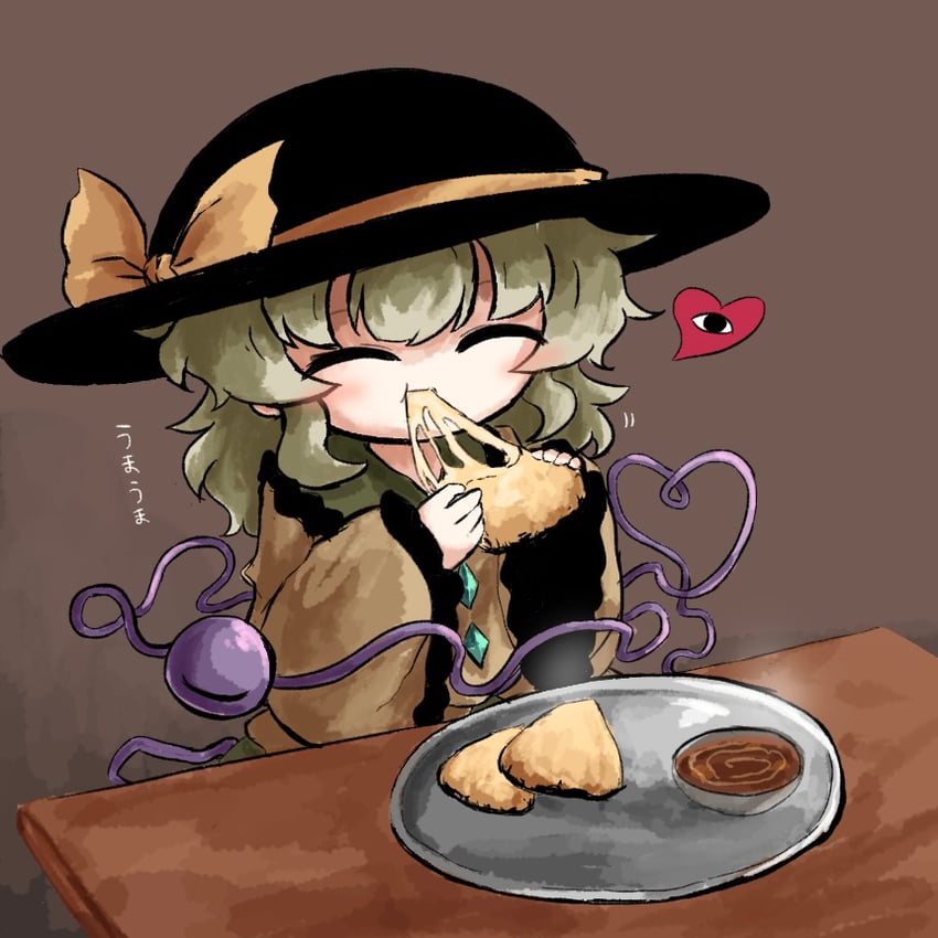 komeiji koishi (touhou and 1 more) drawn by heripantomorrow