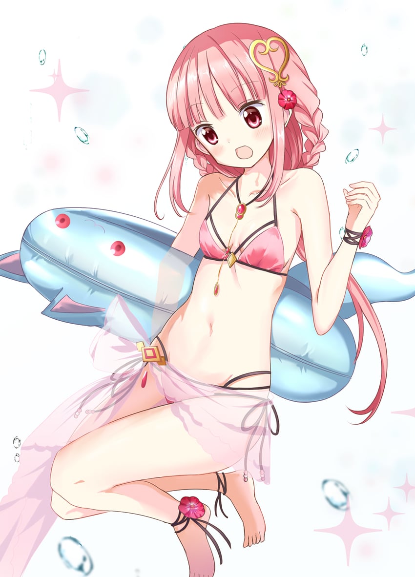 kyubey and tamaki iroha (mahou shoujo madoka magica and 1 more) drawn by rikopin