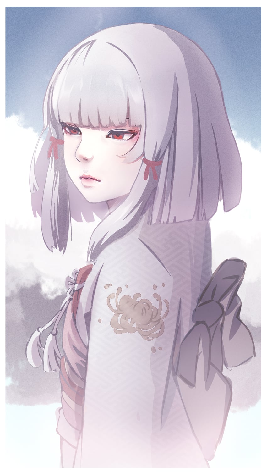 shiragiku (fatal frame and 1 more) drawn by kuro_kosyou