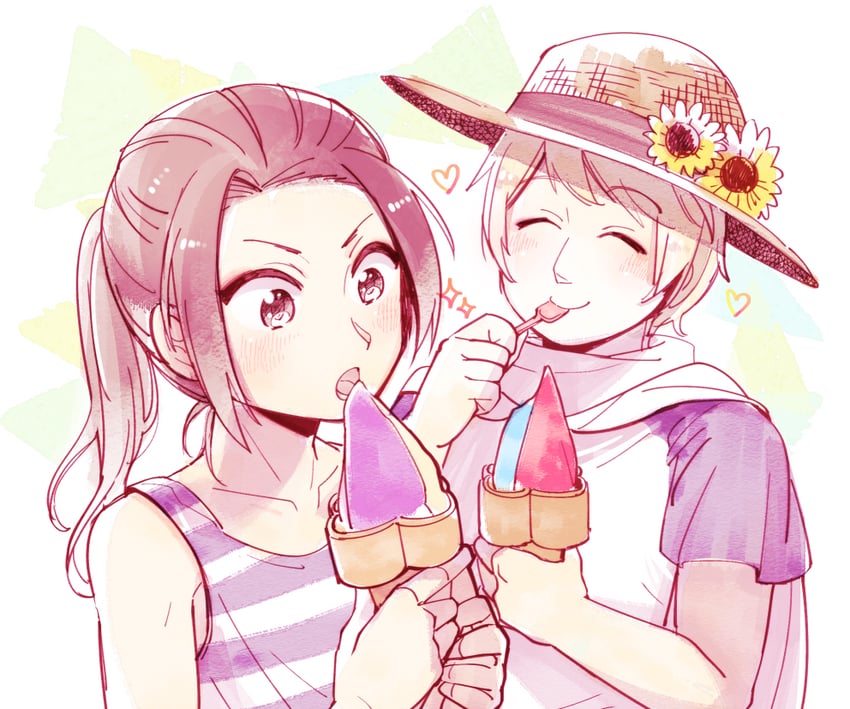 russia and china (axis powers hetalia) drawn by dog_bow_wow