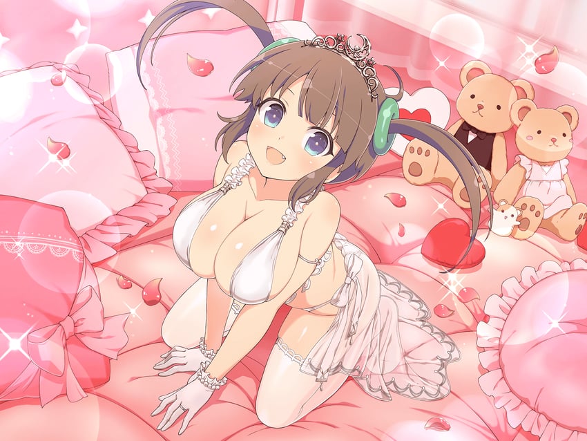 minori (senran kagura and 2 more) drawn by yaegashi_nan