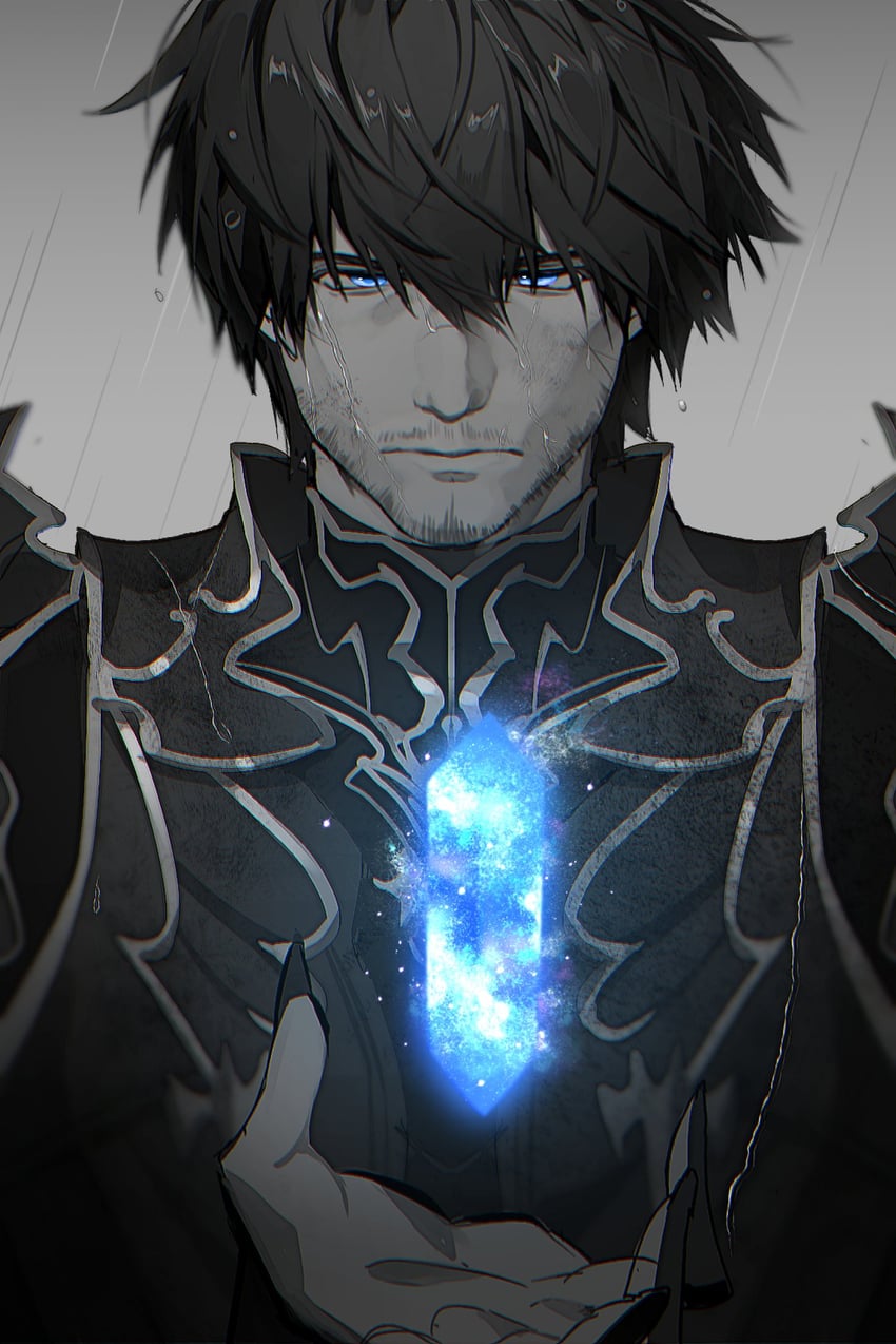 warrior of light and adventurer (final fantasy and 1 more) drawn by zhi1900