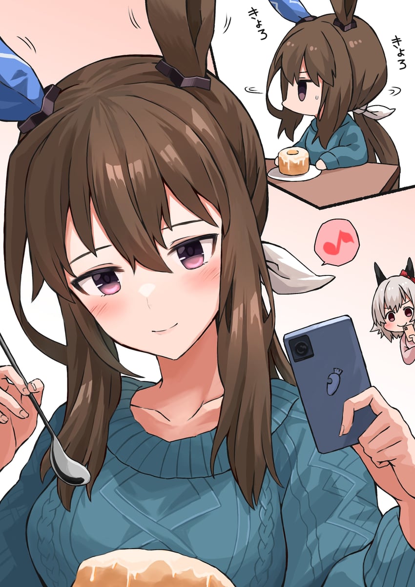 admire vega and curren chan (umamusume) drawn by hitode_(ziburi)