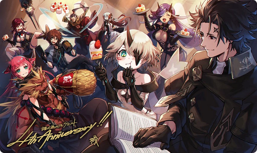 ahat, sol, zwei, sieba, vier, and 5 more (ta ga tame no alchemist) drawn by shiro_(castle.gumi)