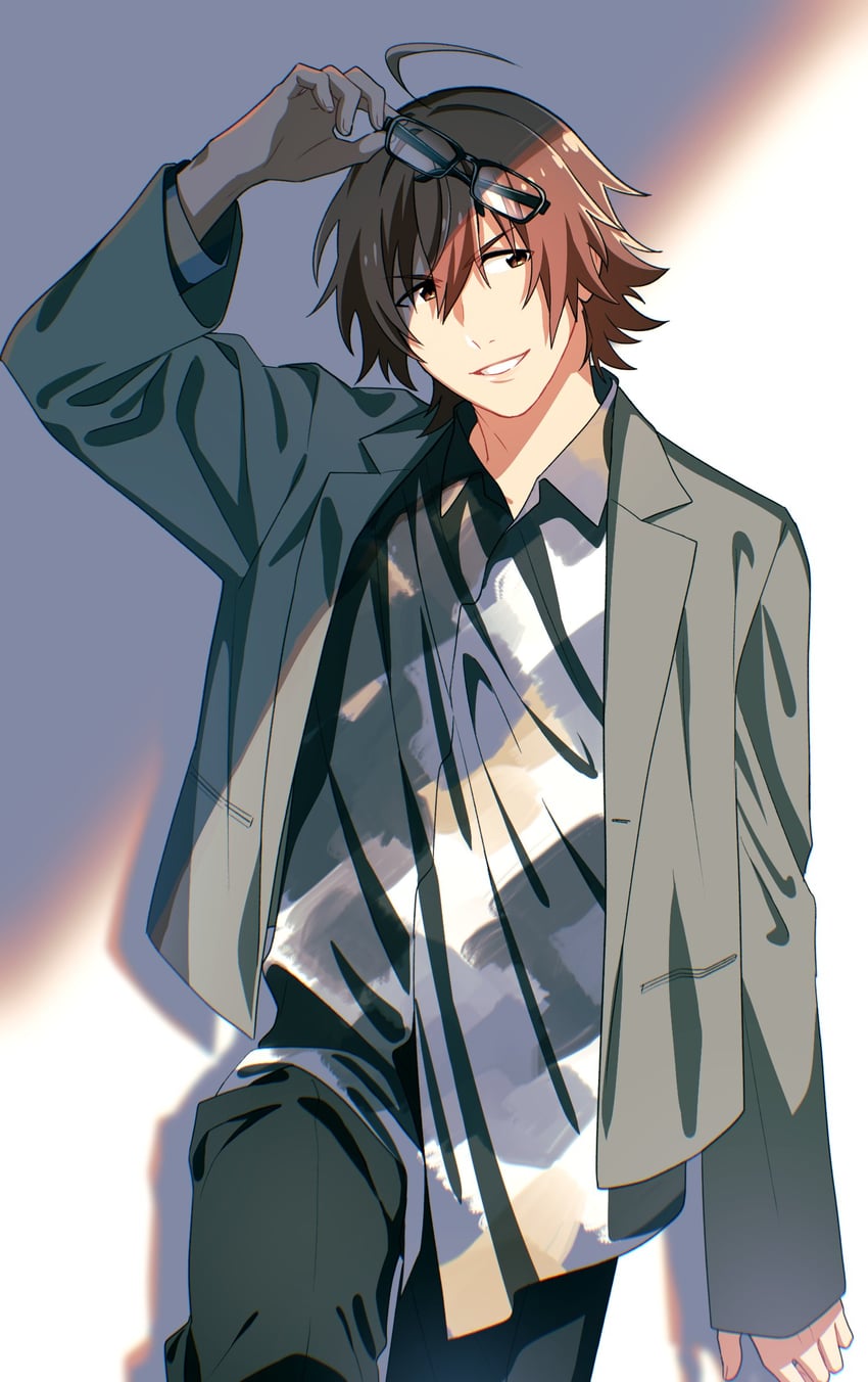 amagase touma (idolmaster and 2 more) drawn by nn_mr