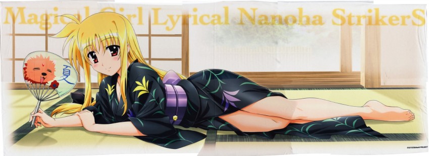 fate testarossa (lyrical nanoha and 1 more) drawn by okuda_yasuhiro