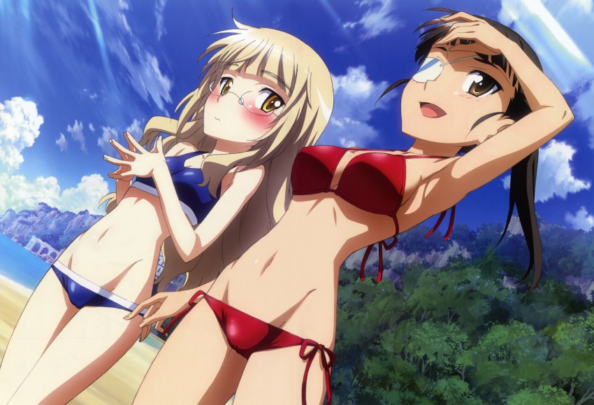 perrine h. clostermann and sakamoto mio (world witches series and 2 more) drawn by kaidou_hiroyuki