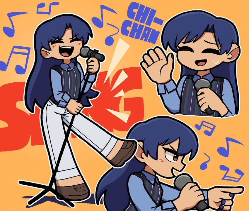 kisaragi chihaya (idolmaster and 2 more) drawn by fis_(t83192933)