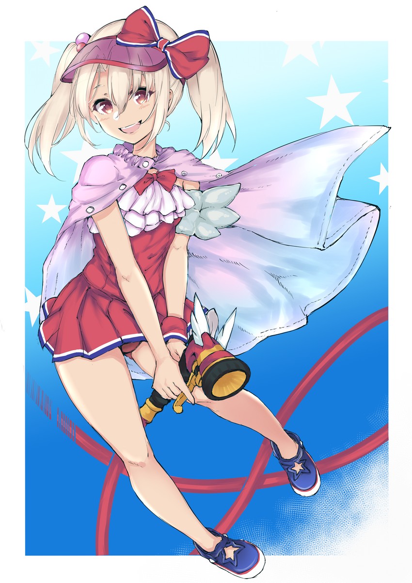 illyasviel von einzbern and magical ruby (fate and 1 more) drawn by miyami_(sirukasiruka)