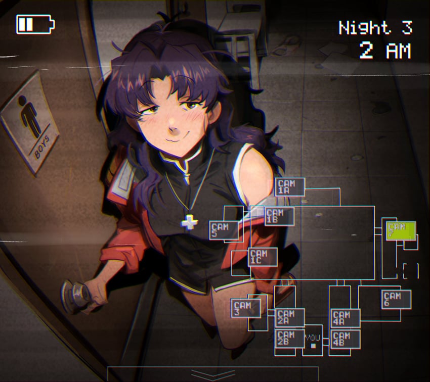 katsuragi misato (neon genesis evangelion and 2 more) drawn by khyle.