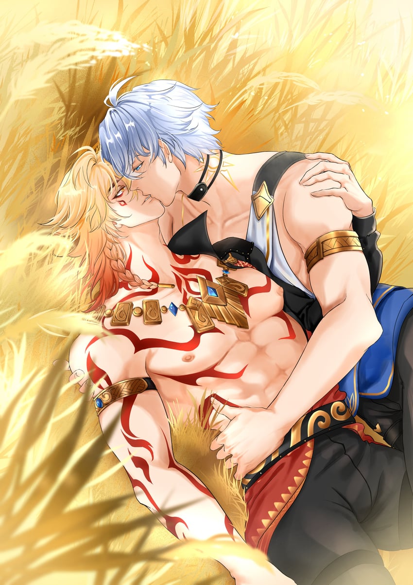 phainon and mydei (honkai and 1 more) drawn by shorterx