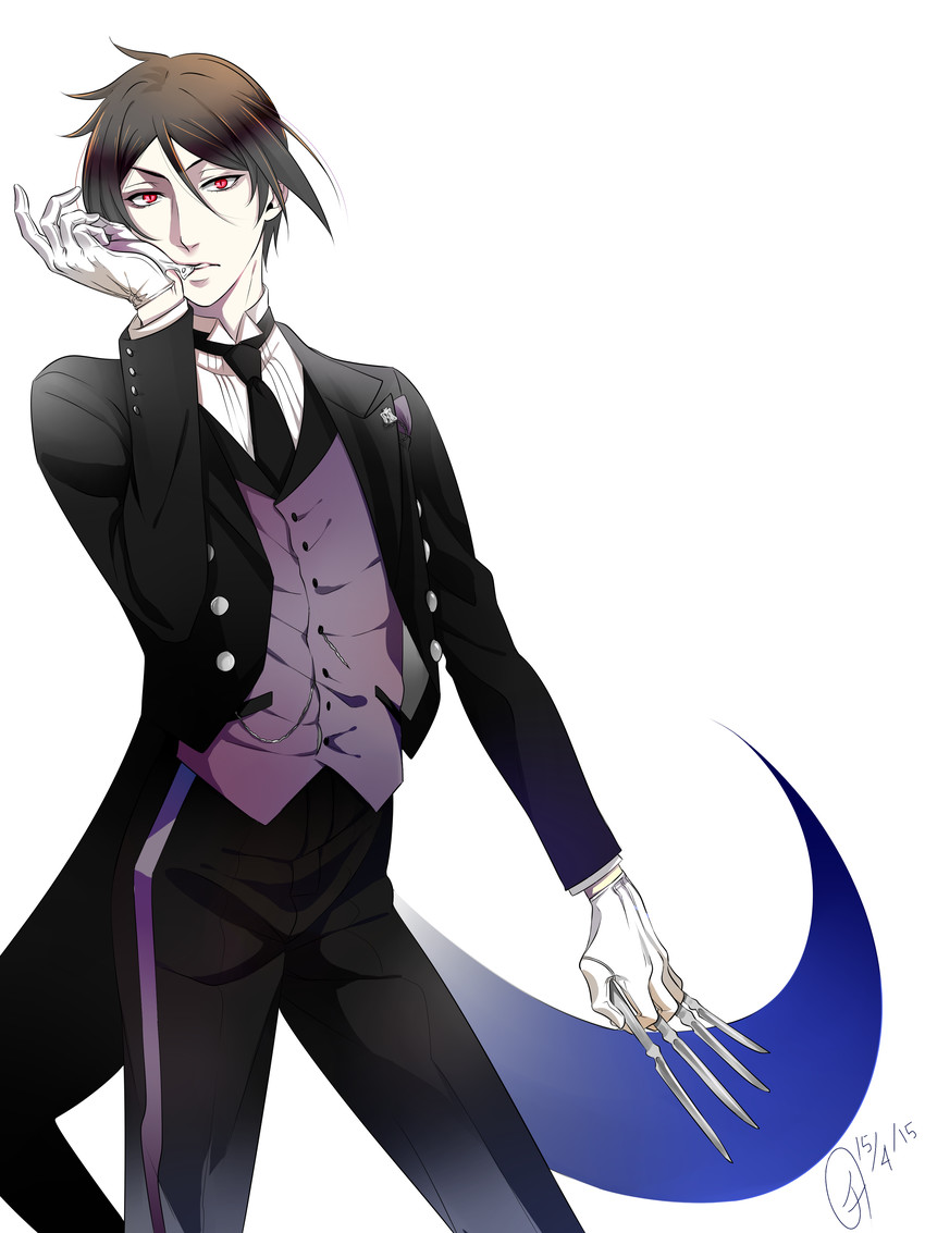 sebastian michaelis (kuroshitsuji) drawn by chiarasanchi