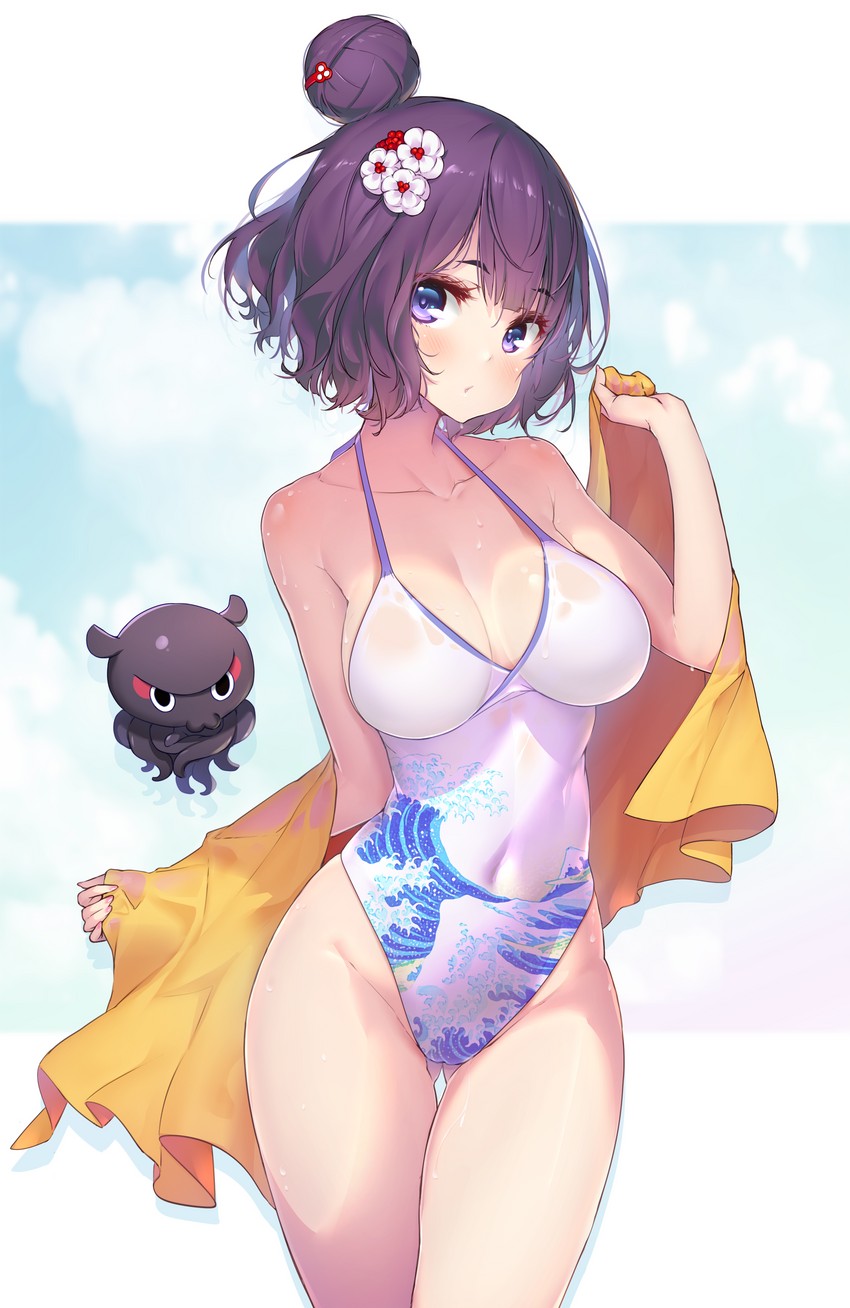 katsushika hokusai and tokitarou (fate and 1 more) drawn by hong_(white_spider)