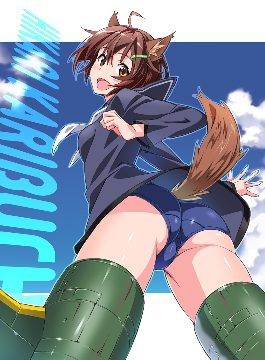 karibuchi hikari (world witches series and 1 more) drawn by suzutsuki_kurara