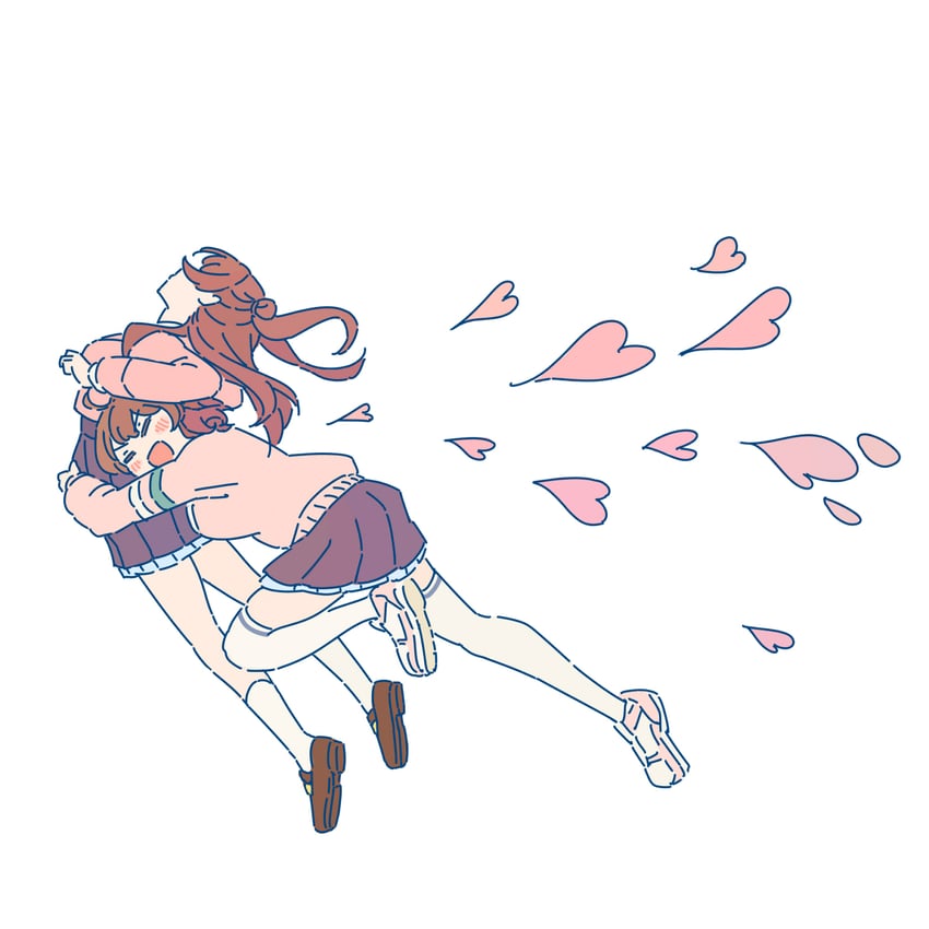 hanami ume and hanami saki (idolmaster and 1 more) drawn by mikeco