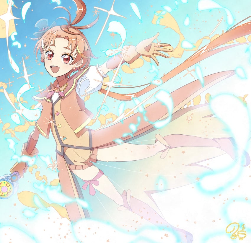yuunagi tsubasa and cure wing (precure and 1 more) drawn by norwo724