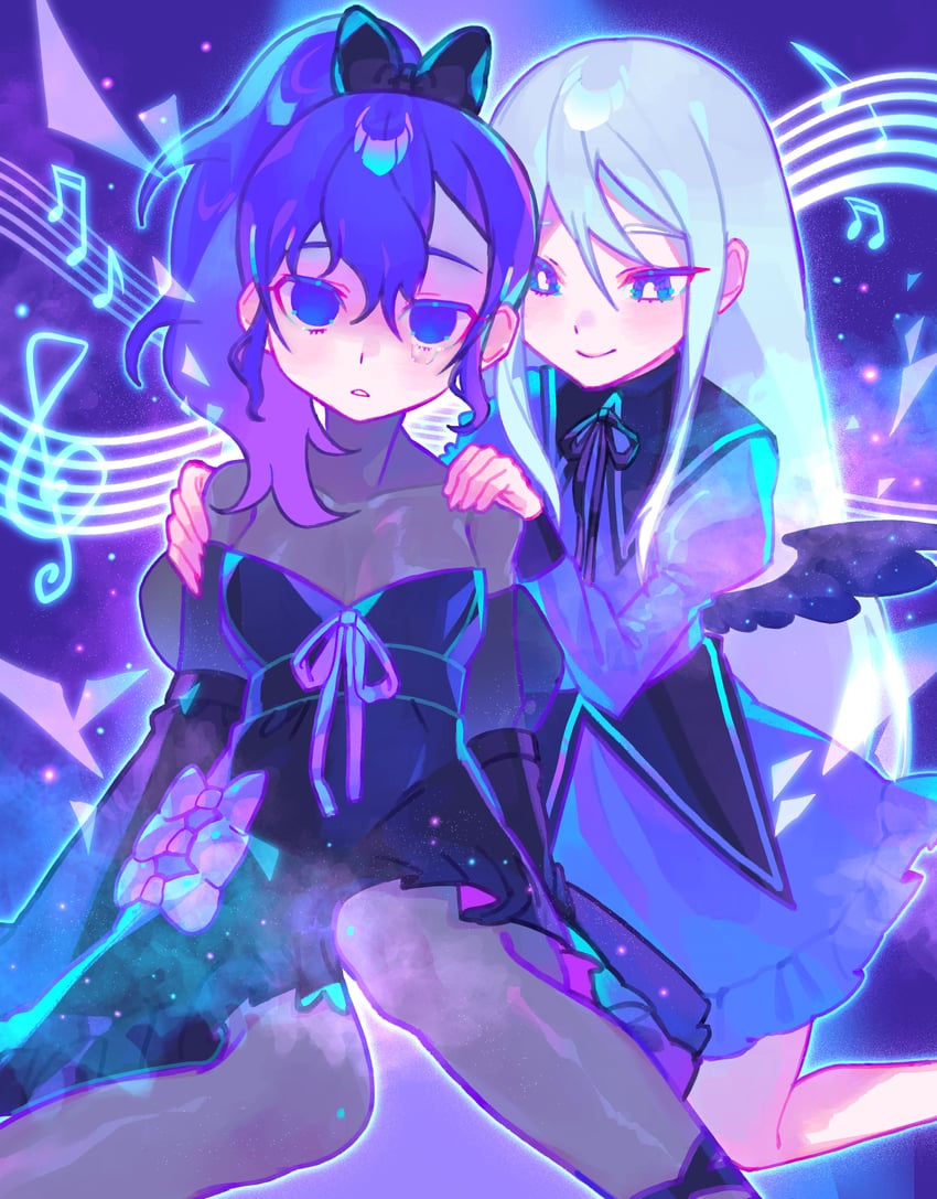 asahina mafuyu and yoisaki kanade (project sekai) drawn by iro_(mywife_sunny)