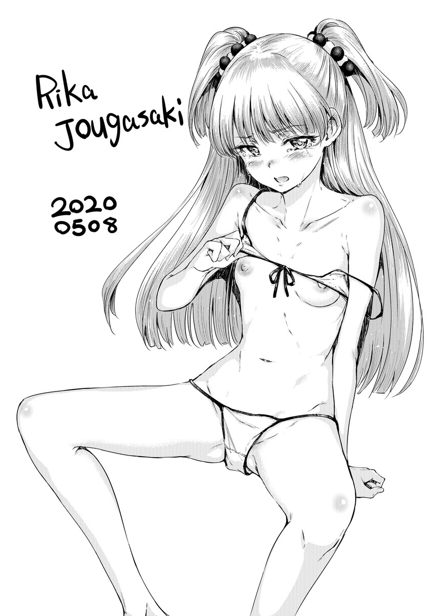 jougasaki rika (idolmaster and 1 more) drawn by hamao