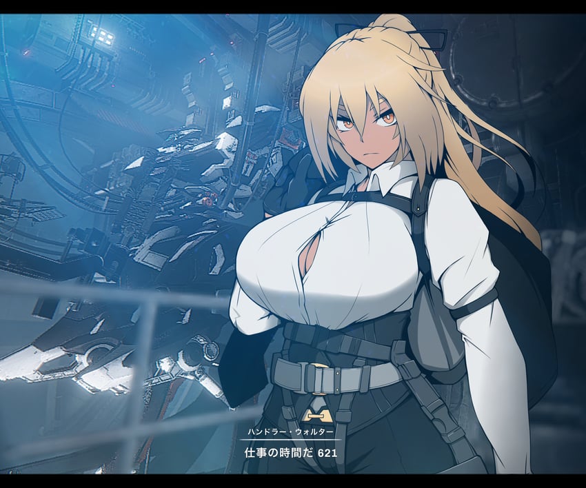 handler walter (armored core and 1 more) drawn by nuuuuuusi06
