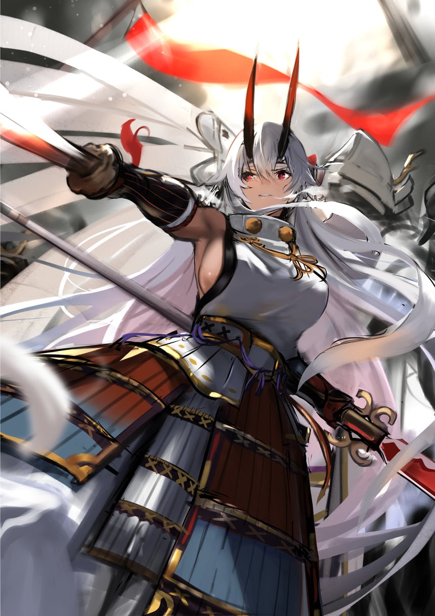 tomoe gozen (fate and 1 more) drawn by jikihatiman