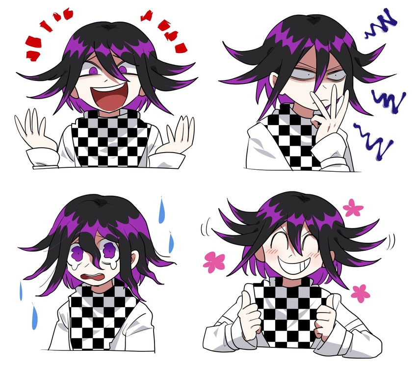 oma kokichi (danganronpa and 1 more) drawn by furukawa_(yomawari)