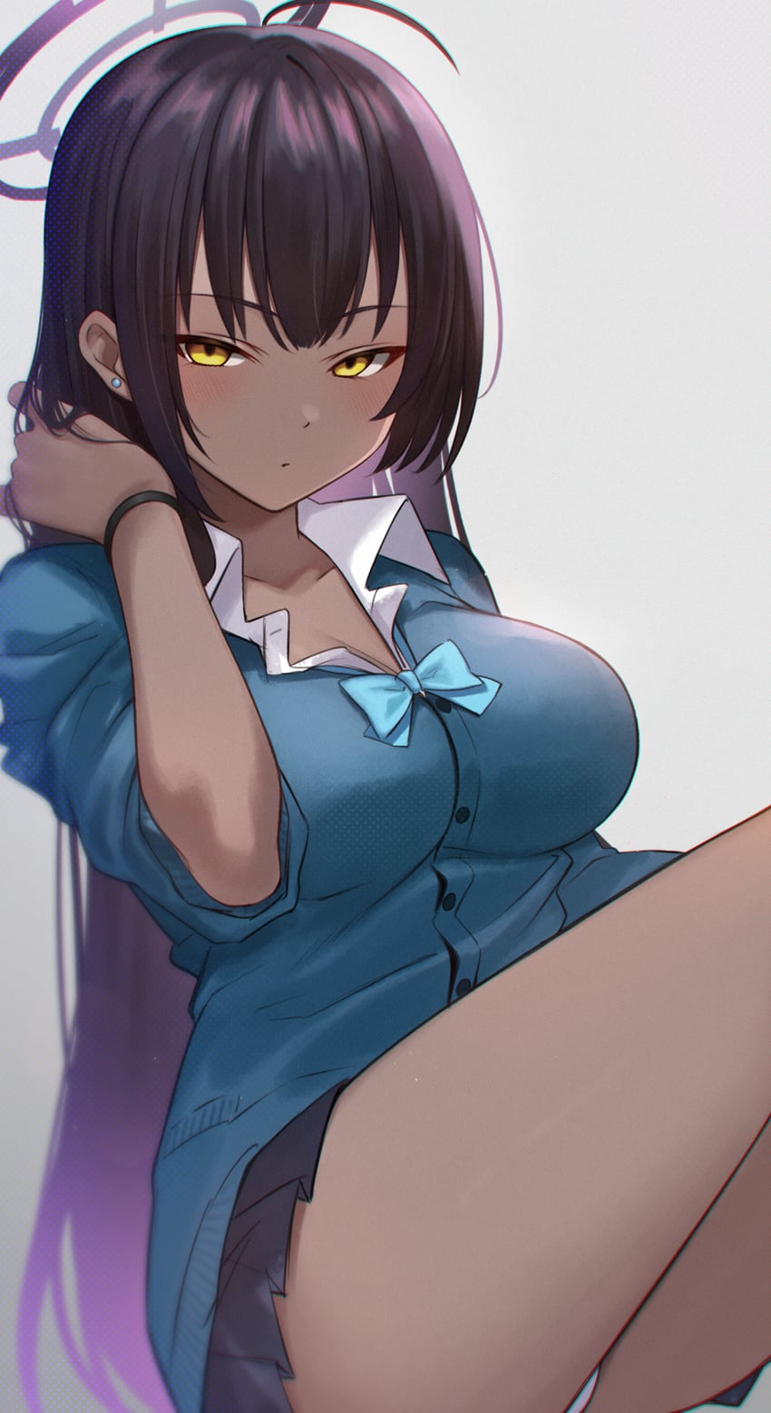 karin (blue archive) drawn by hoshimiya_aki