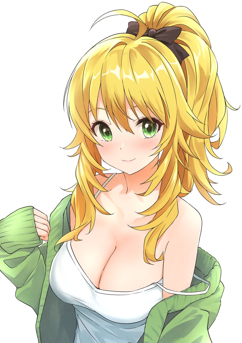 hoshii miki (idolmaster and 2 more) drawn by b1ack_illust