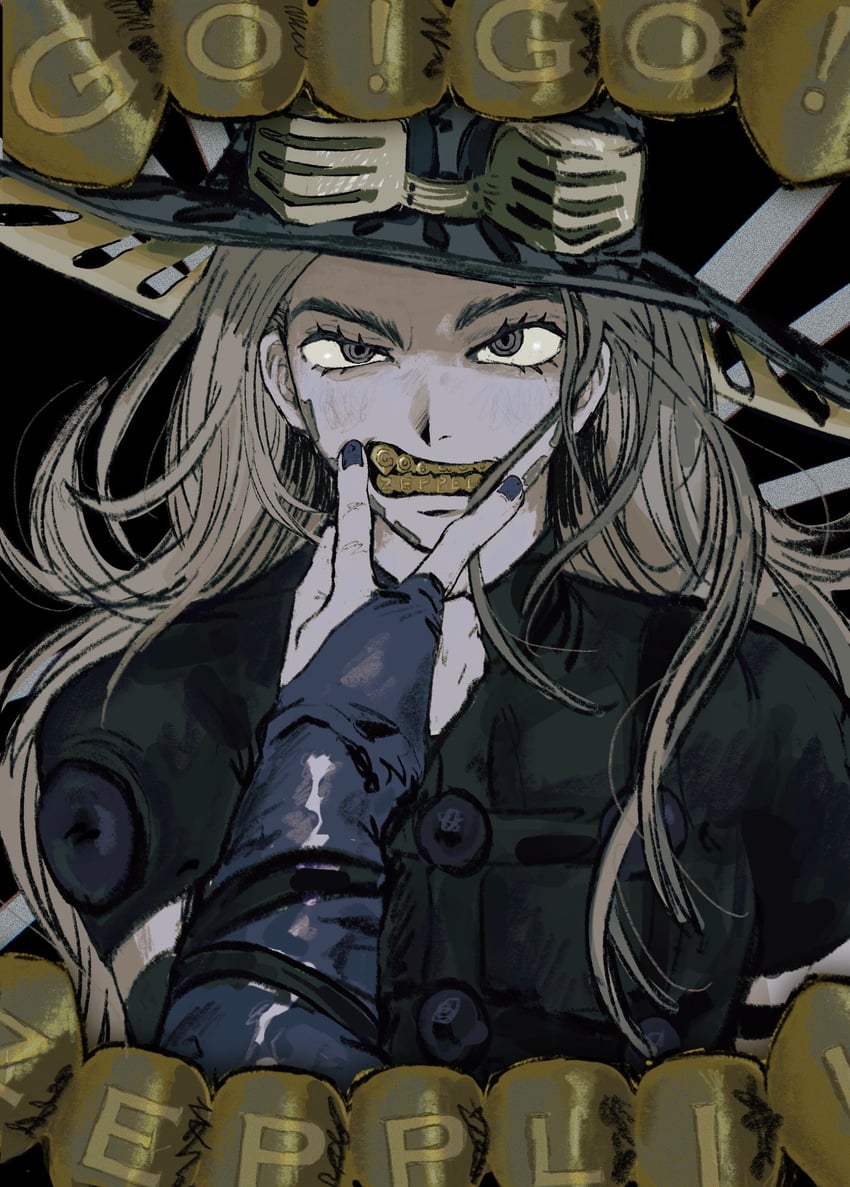 gyro zeppeli (jojo no kimyou na bouken and 1 more) drawn by sema_(vivaviva_02)