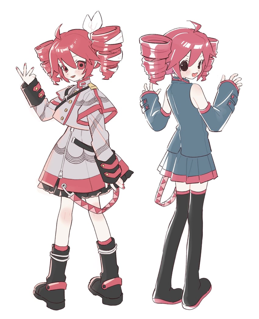 kasane teto (utau and 1 more) drawn by eguwi