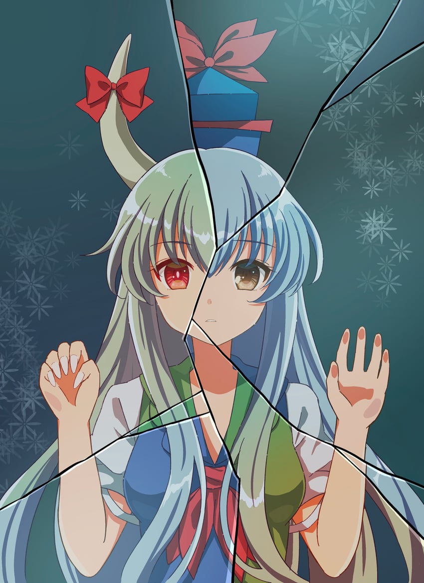 kamishirasawa keine and ex-keine (touhou) drawn by utako_(kuromosuki)