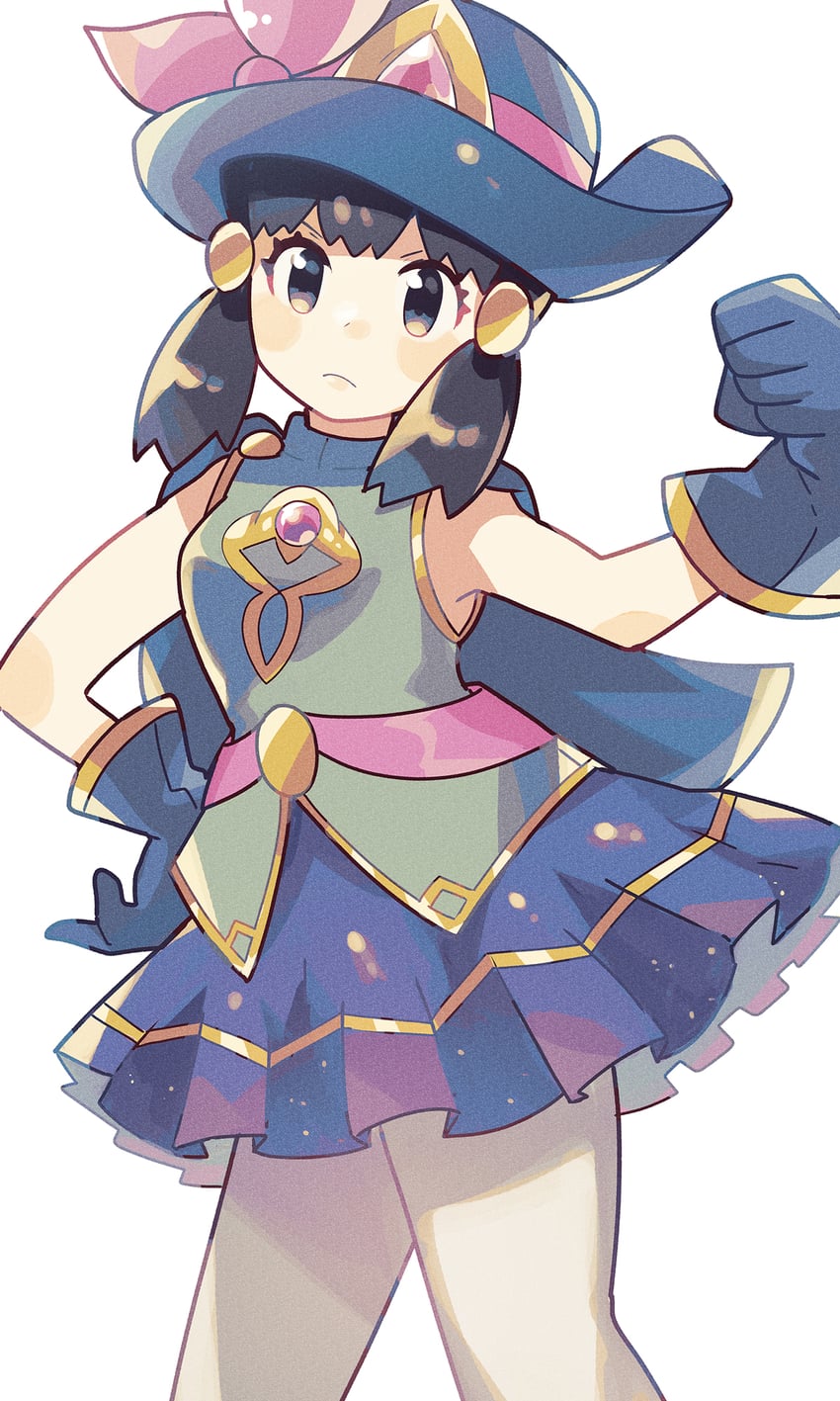 dawn (pokemon and 1 more) drawn by anidler91