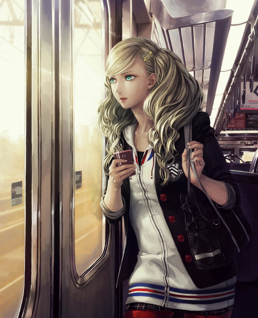 takamaki anne (persona and 1 more) drawn by namako_mikan