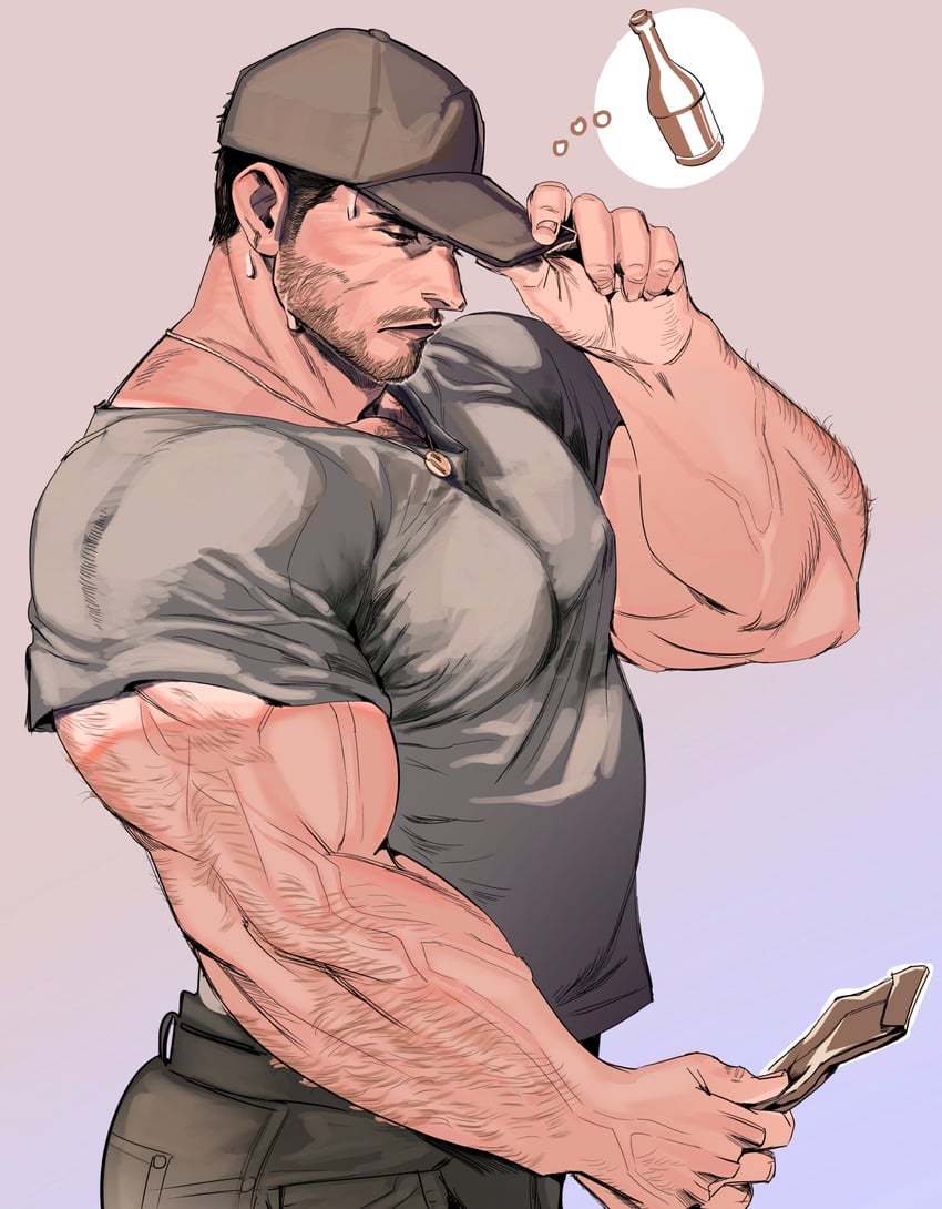 chris redfield (resident evil and 1 more) drawn by mitty56