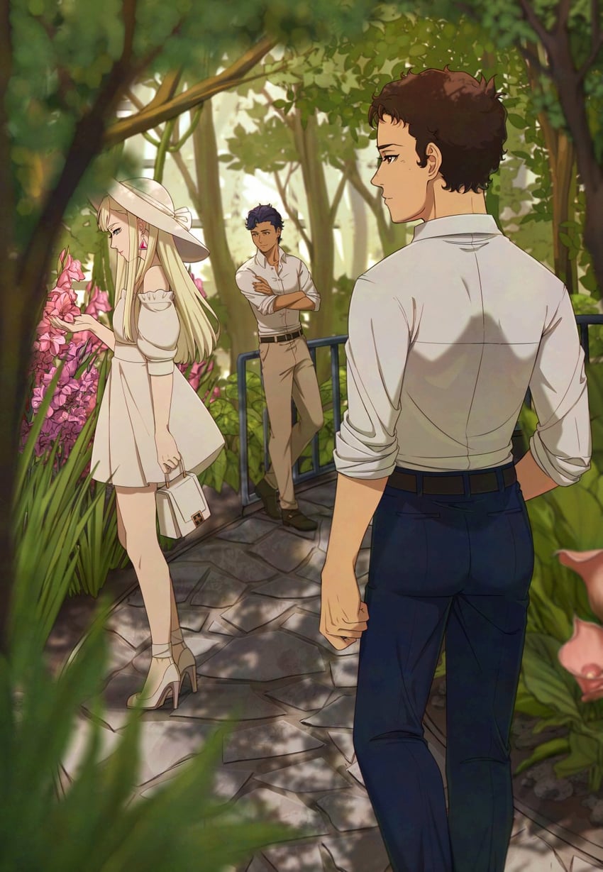 gigi andalusia, hathaway noa, and kenneth sleg (gundam and 1 more) drawn by enelous