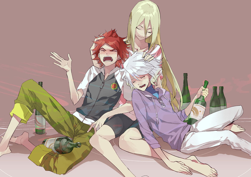 afuro terumi, nagumo haruya, and suzuno fuusuke (inazuma eleven) drawn by izumi_(nagashi)