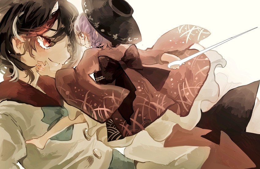 kijin seija and sukuna shinmyoumaru (touhou) drawn by ayame_(no_ohana)