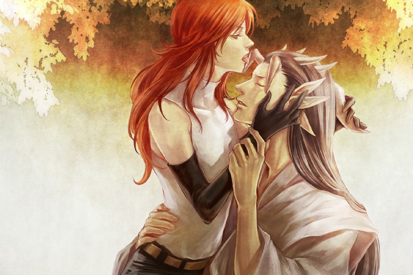 kurama and yomi (yu yu hakusho) drawn by tetra_takamine