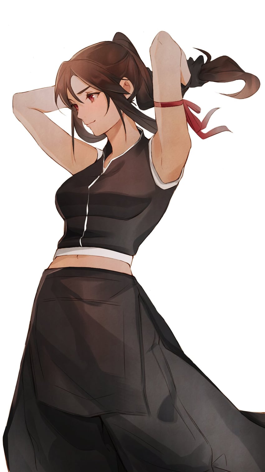 tifa lockhart (final fantasy and 2 more) drawn by mmariesr