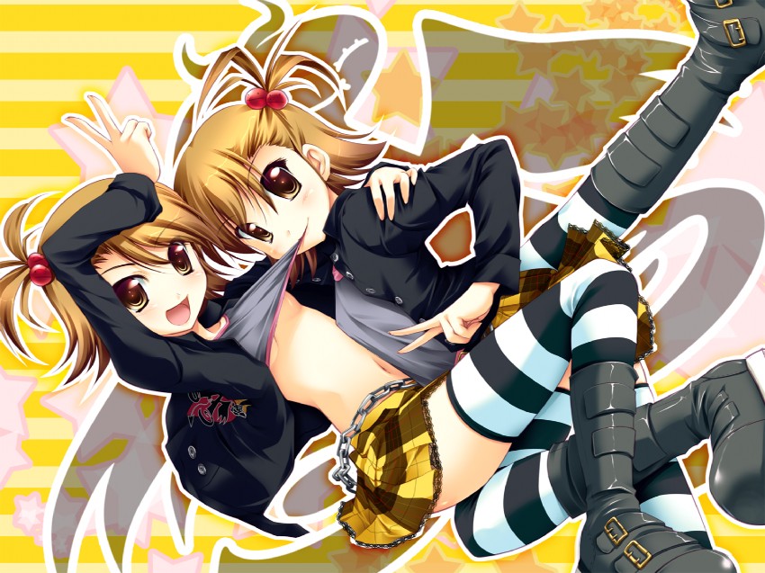 futami mami and futami ami (idolmaster and 1 more) drawn by kamishiro_mai_(capti-no)