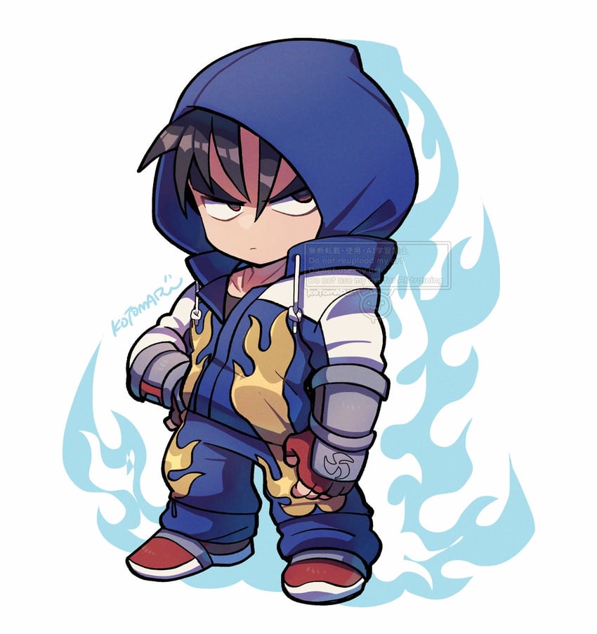 kazama jin (tekken and 1 more) drawn by kotorai