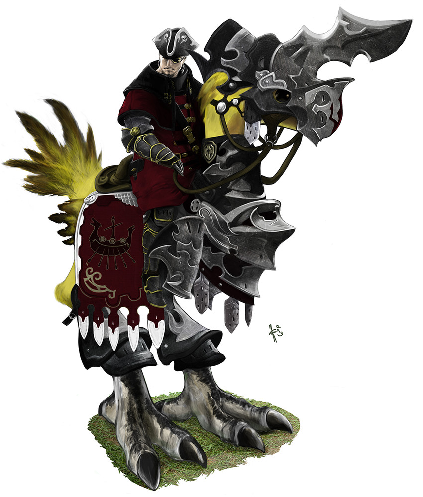 warrior of light (final fantasy and 1 more) drawn by criti-choco