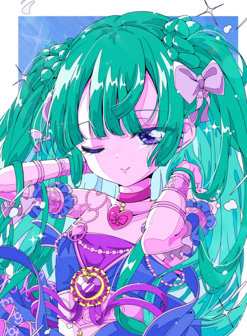 tsukikawa chili (pretty series and 1 more) drawn by milon_cas
