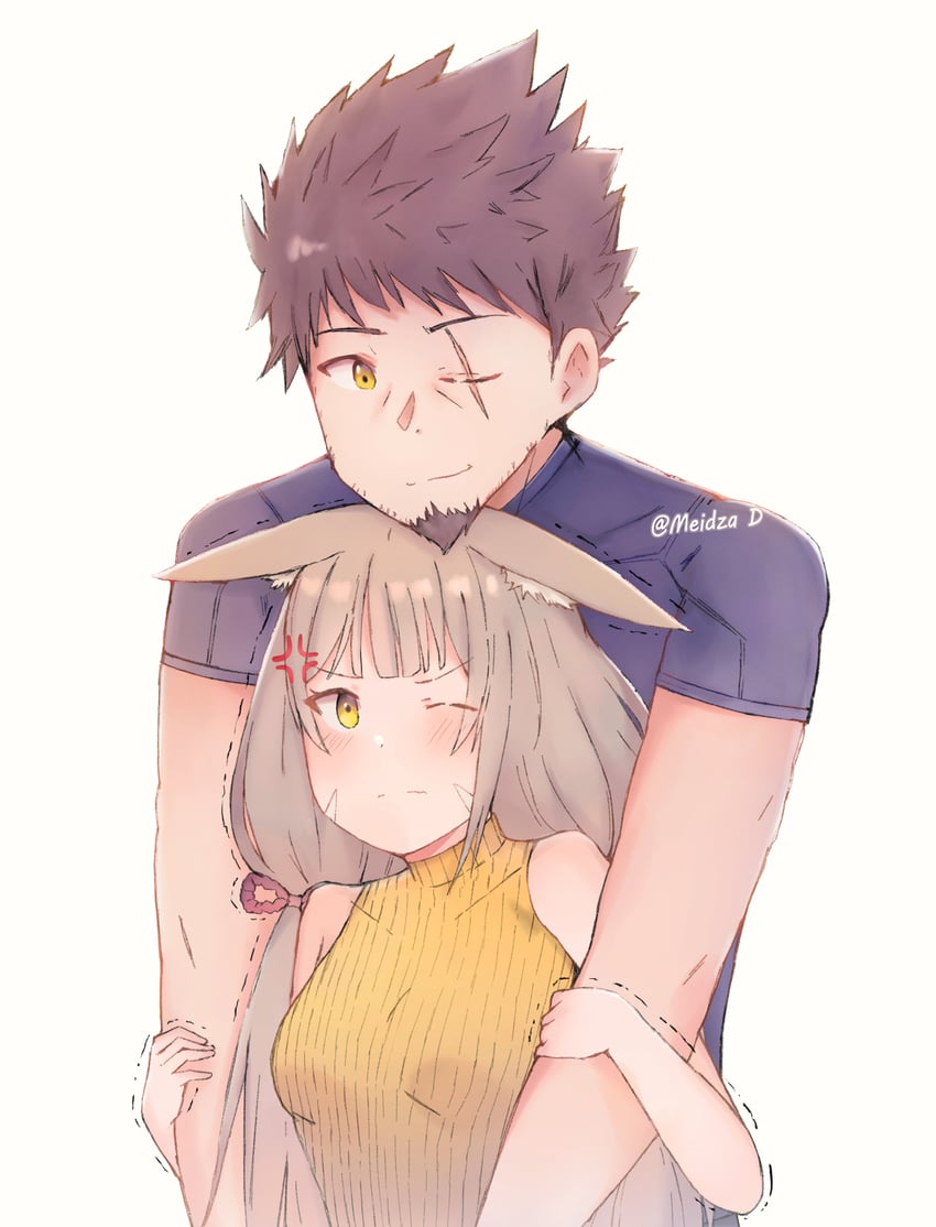rex and nia (xenoblade chronicles and 3 more) drawn by meidza_d