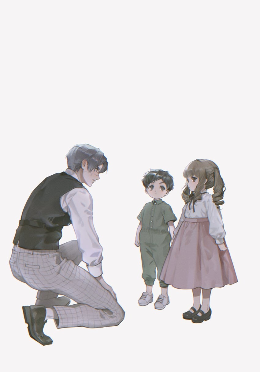 marina, levi, and daan (fear & hunger and 1 more) drawn by das_elend