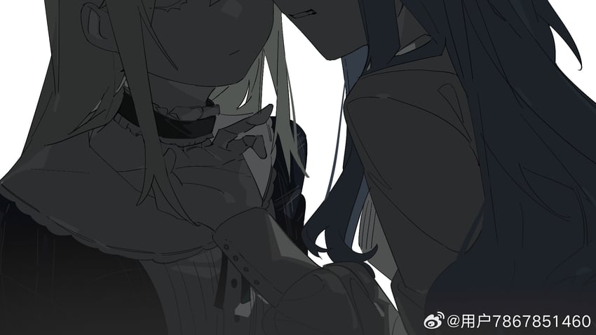togawa sakiko and wakaba mutsumi (bang dream! and 1 more) drawn by 1088888888