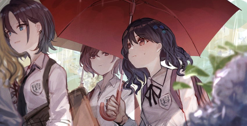 higuchi madoka, asakura toru, fukumaru koito, and ichikawa hinana (idolmaster and 1 more) drawn by siena_(moratoriummaga)