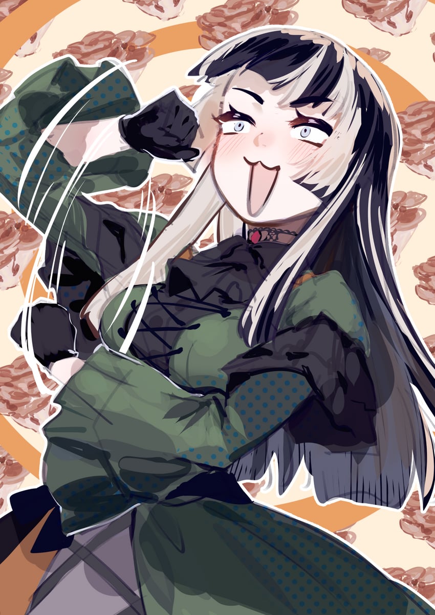 juufuutei raden (hololive and 1 more) drawn by murechika